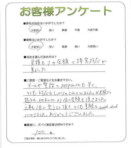 大阪府箕面市　I様
