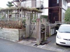 リフォーム外構工事　施工前