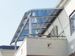 ベランダ屋根　YKK　ヴェクターテラス2F
