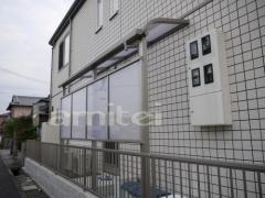 勝手口雨除け　ベランダ物干し 新日軽ファインテラスRG型 目かくし側面パネル