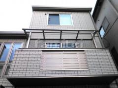 洗濯干し屋根 レギュラーテラス屋根 2階用 R型アール屋根 物干し