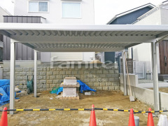 積雪カーポート YKKレオンポートneo横2台 積雪50cm対応