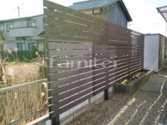 木製調目隠しフェンス塀 プランパーツ