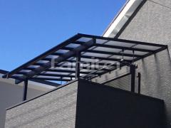 ベランダ屋根 三協レボリュー2階 積雪50cm対応
