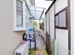 １階テラス屋根 （雨除け） YKKAP ソラリアF フラット屋根 スタンダード 壁付
