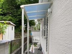 １階テラス屋根 （雨除け） LIXIL スピーネF フラット屋根 スタンダード 壁付