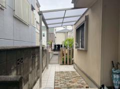 1階テラス屋根 YKKAP ソラリアF