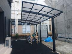 施工例画像:カーポート1.5台 YKKAP アリュース