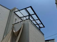 施工例画像:2階ベランダ屋根 LIXIL スピーネF