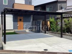 本体色 カームブラック 屋根色 アースブルー(マット調)